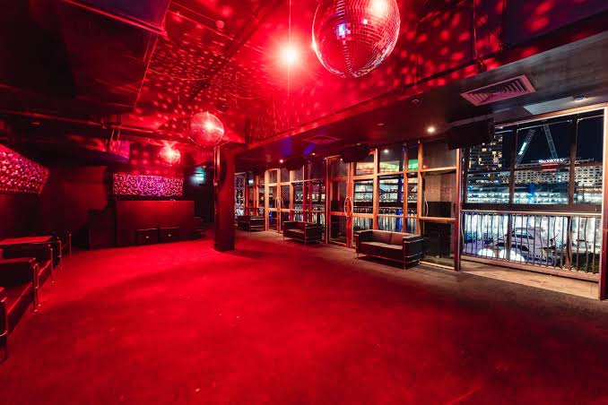 High-Energy Cocktail Lounge